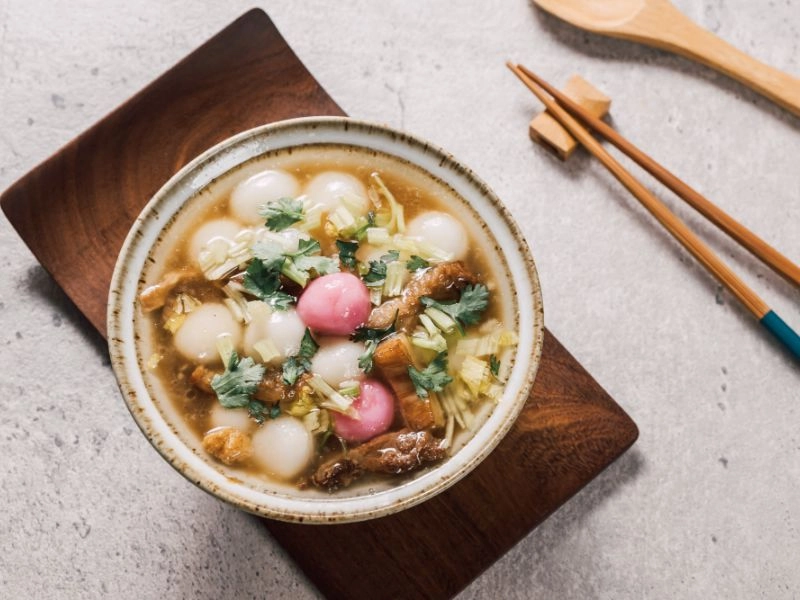 客家鹹湯圓  195元